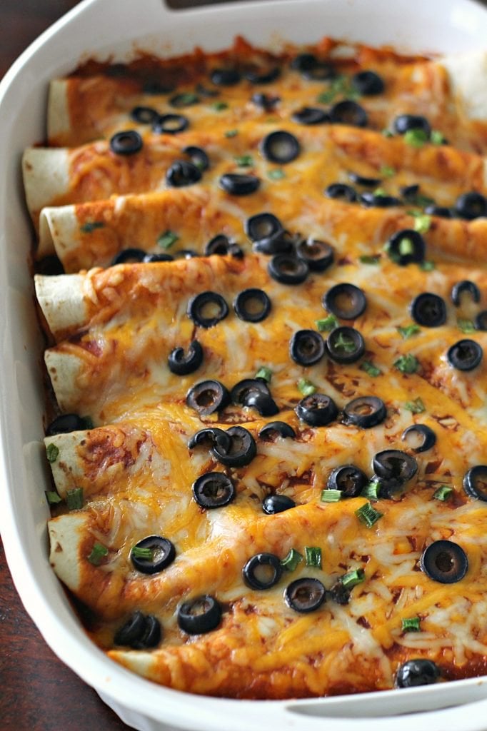 ground beef enchilada