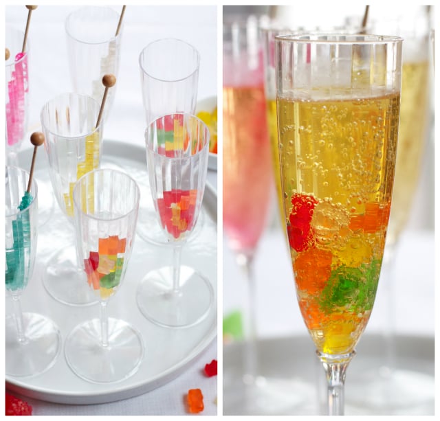 New Year's Eve Mocktail with Ball Drop Ice Recipe • Really, Are You  Serious?