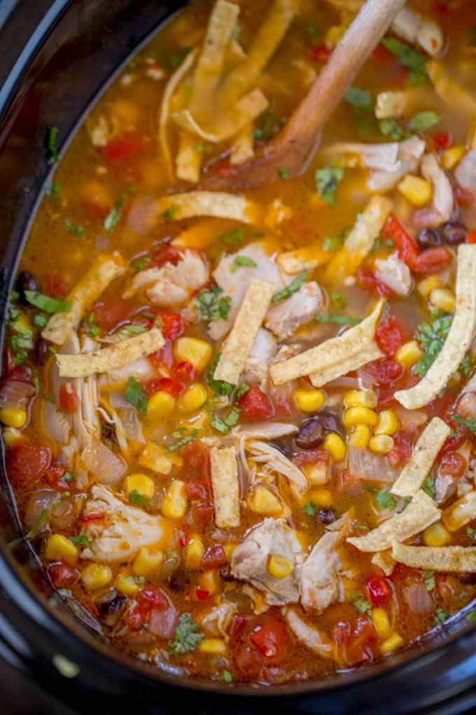 Chicken Tortilla Soup - Closet Cooking