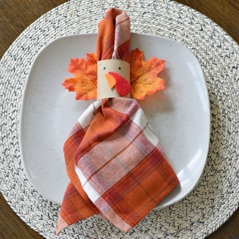 turkey napkin holder craft