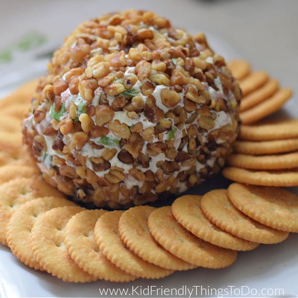Four Ingredient Cheese Ball Recipe | Kid Friendly Things To Do