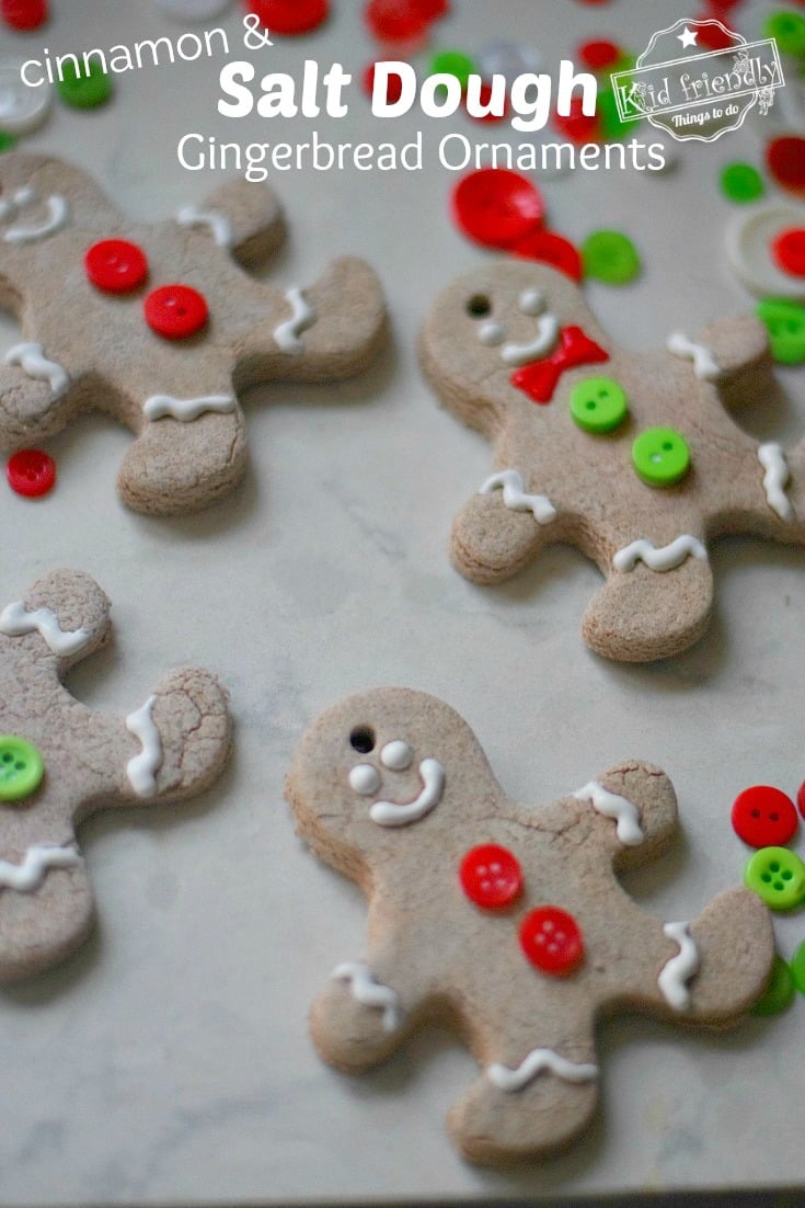 Gingerbread Cinnamon Salt Dough Ornament Recipe