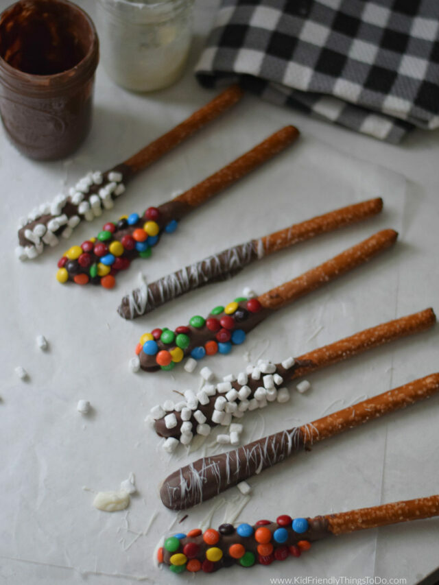 How to Make Chocolate Covered Pretzels – Story