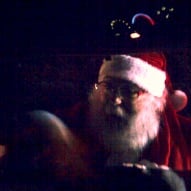 Santa at Holiday Lights Fantasia