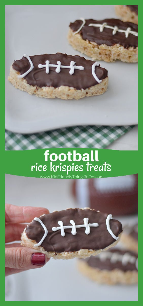 football rice krispies treats 