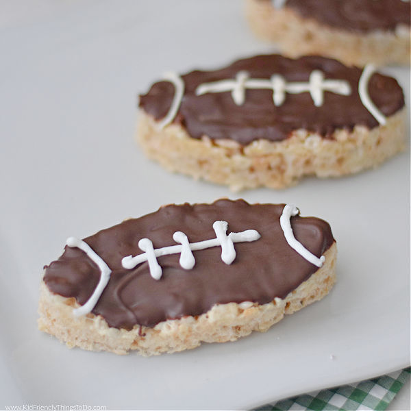 football rice krispies treats