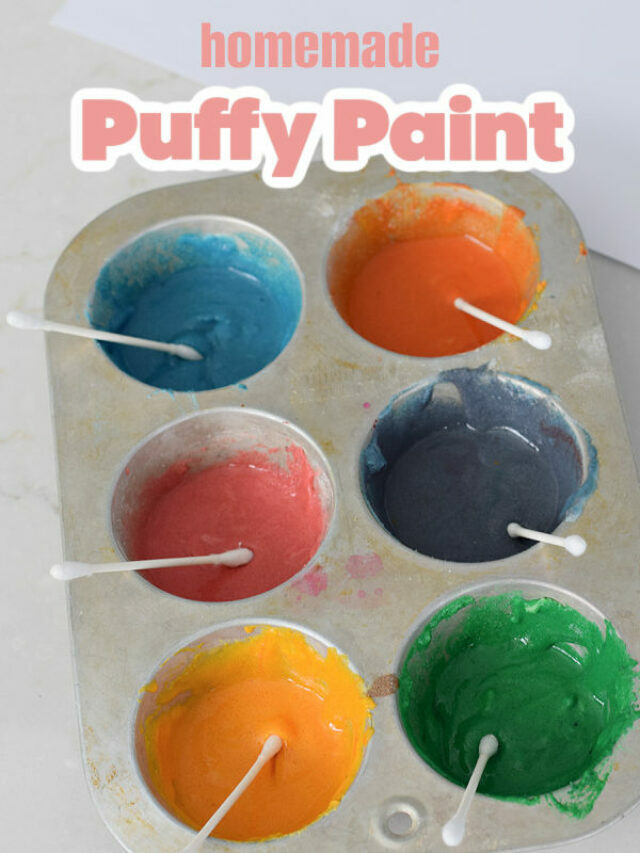 How to Make Puffy Paint – Story