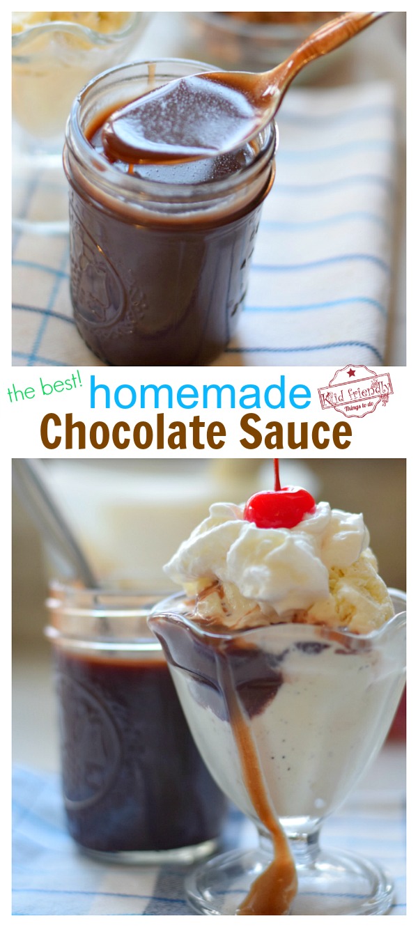 CHOCOLATE ICE CREAM SAUCE RECIPE