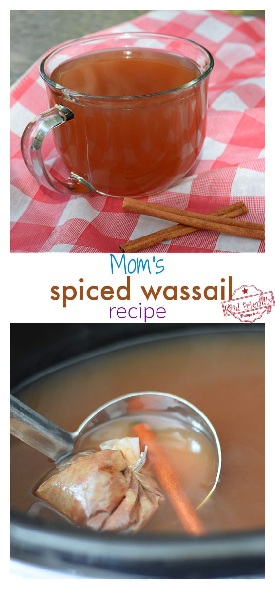 spiced wassail recipe 