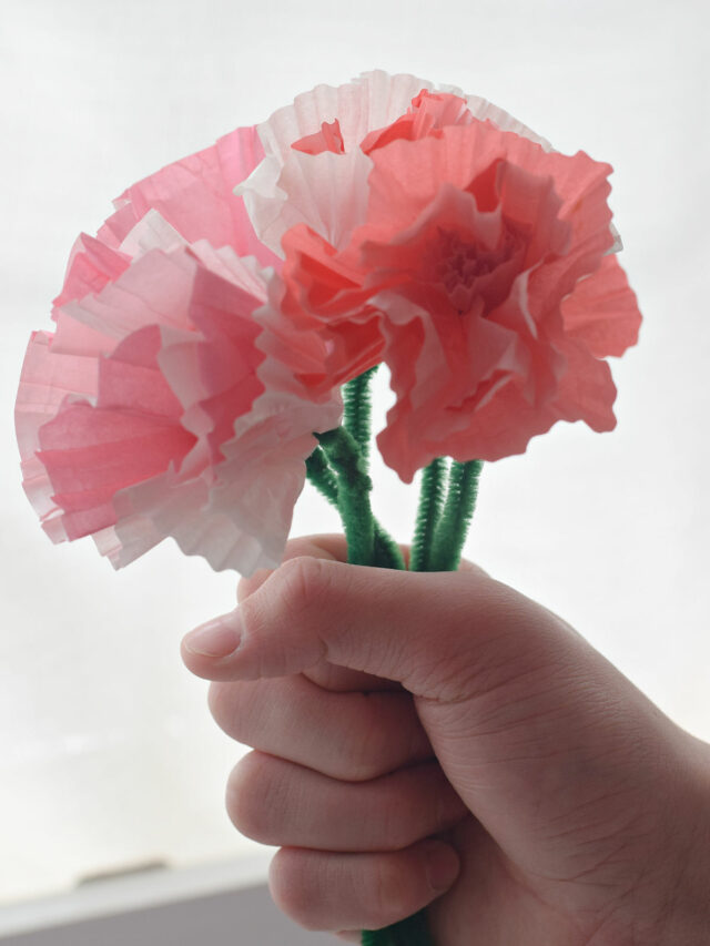 cupcake paper flowers