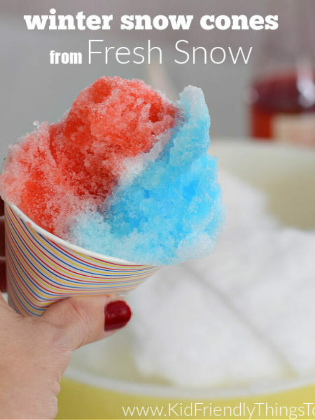 Homemade Snow Cone Syrup – Story