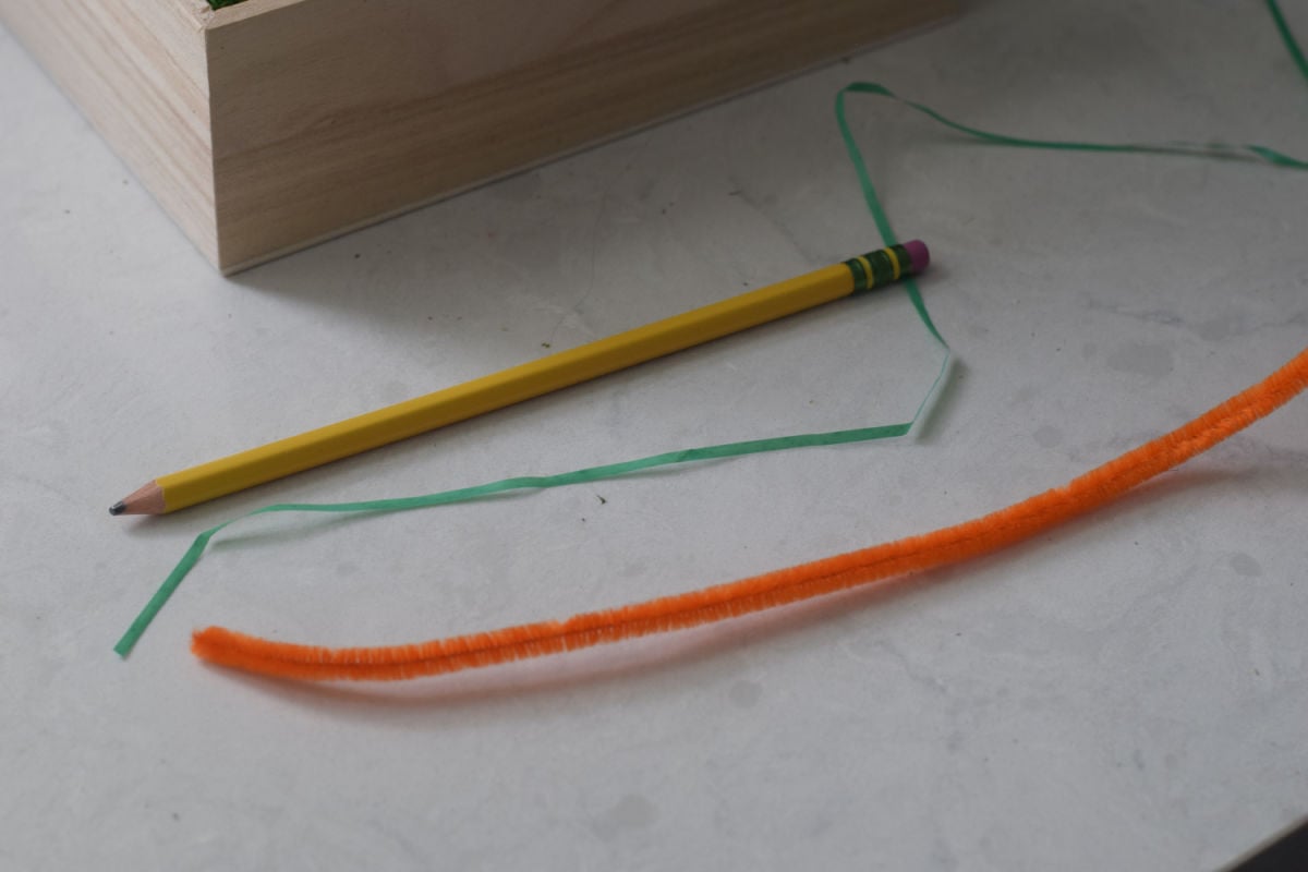 pipe cleaner carrot craft supplies 