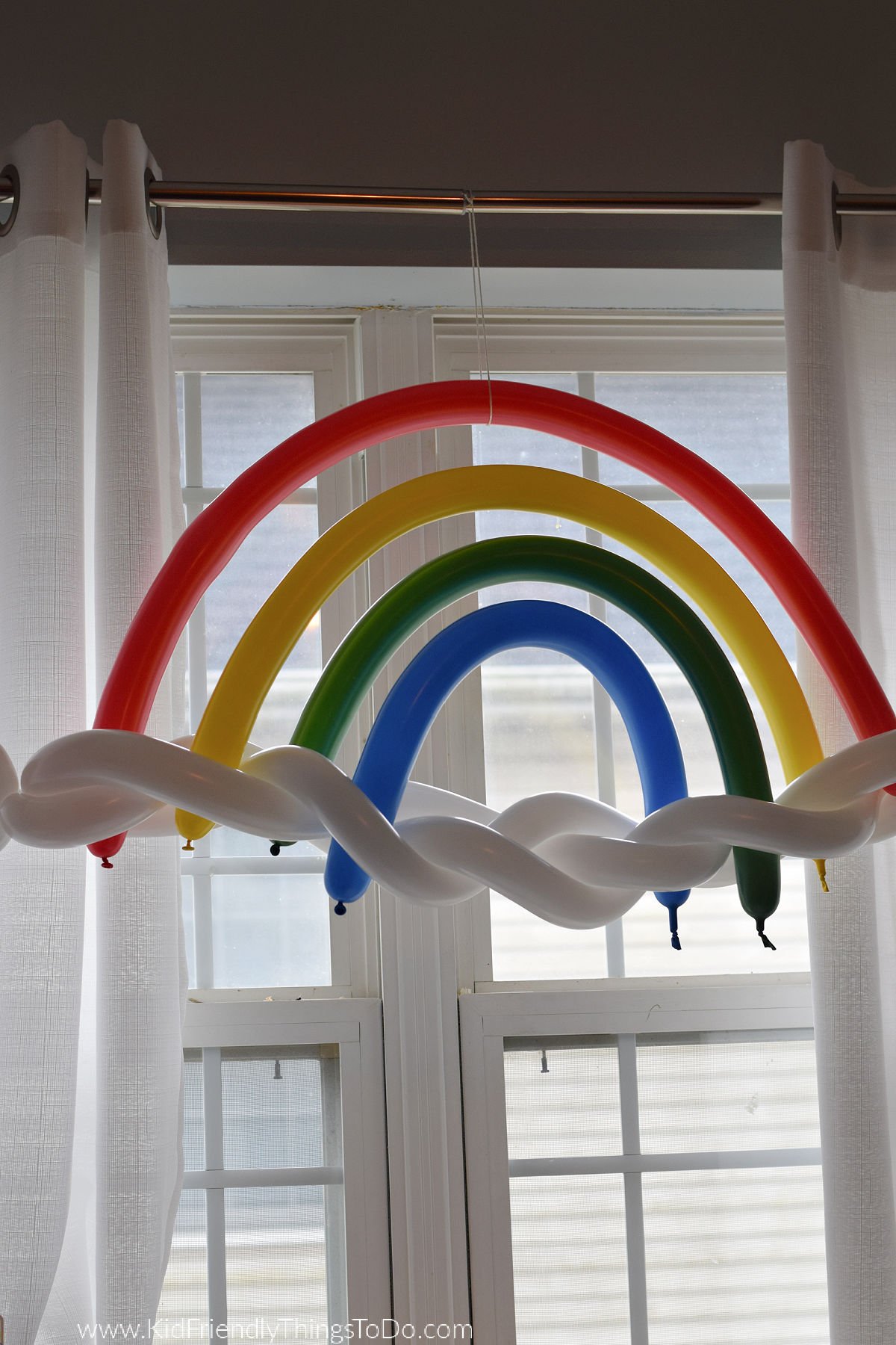 rainbow balloon