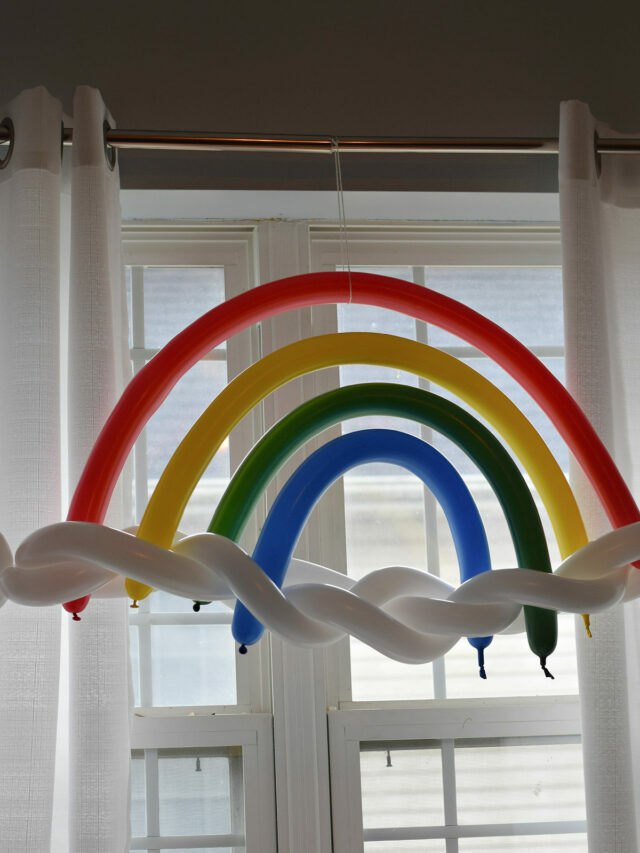 How to Make a Rainbow-Shaped Balloon – Story