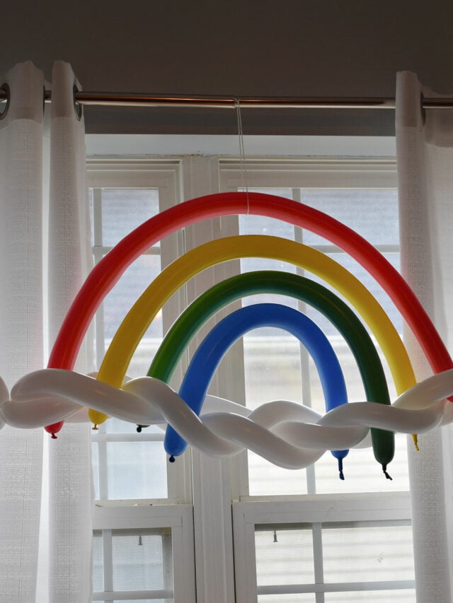 rainbow balloon