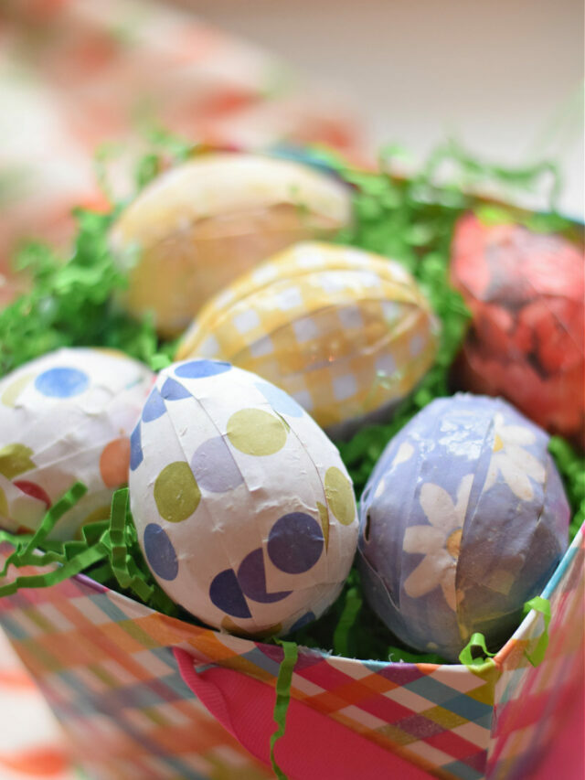 Paper Mache Easter Egg Craft – Story