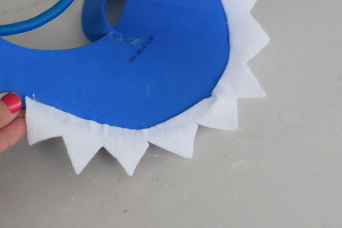 shark hat craft 