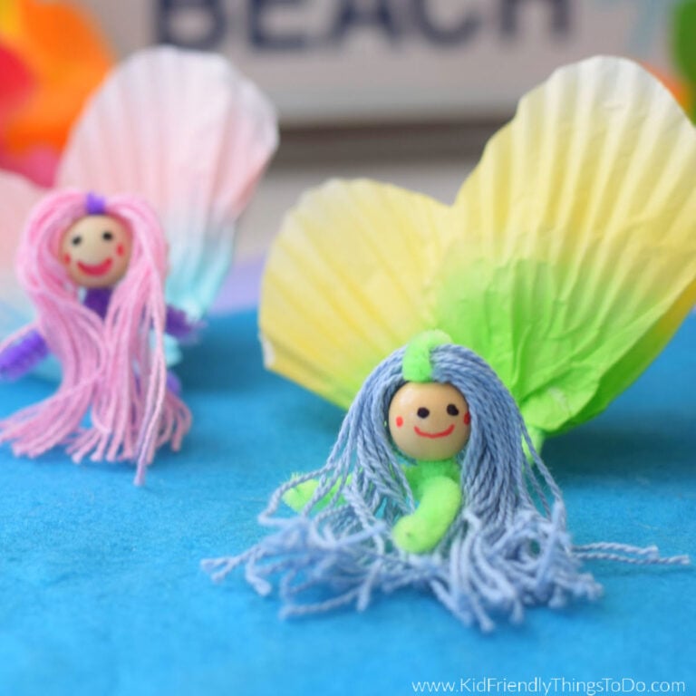 mermaid doll craft