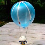 Hot Air Balloon Cupcake Idea - A Fun Thing To Do With Kids