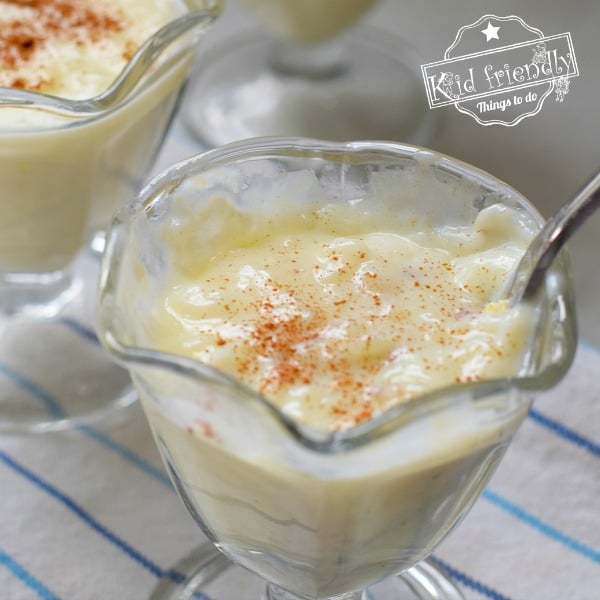 easy recipe for rice pudding