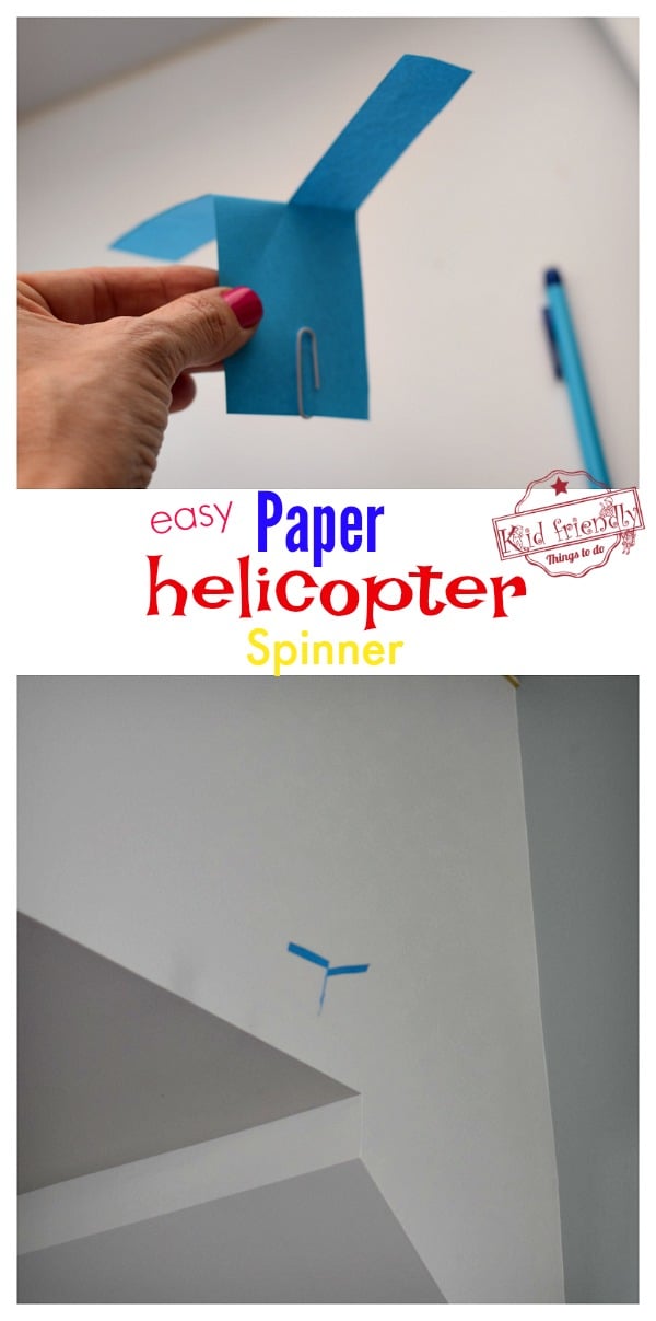 paper helicopter activity