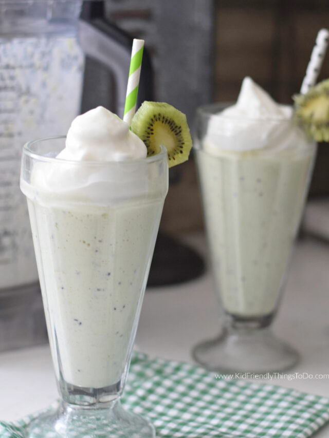 kiwi milkshake