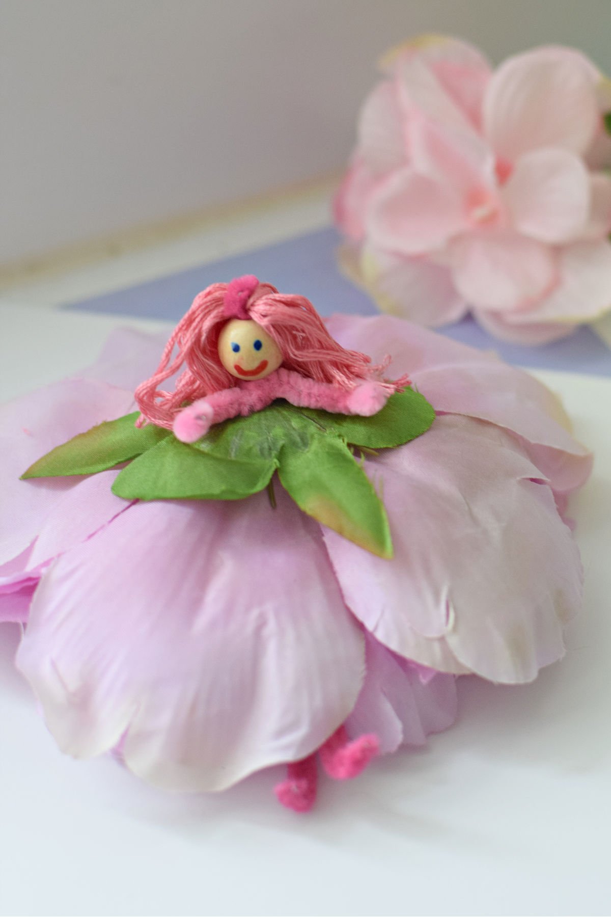 homemade fairy doll 
