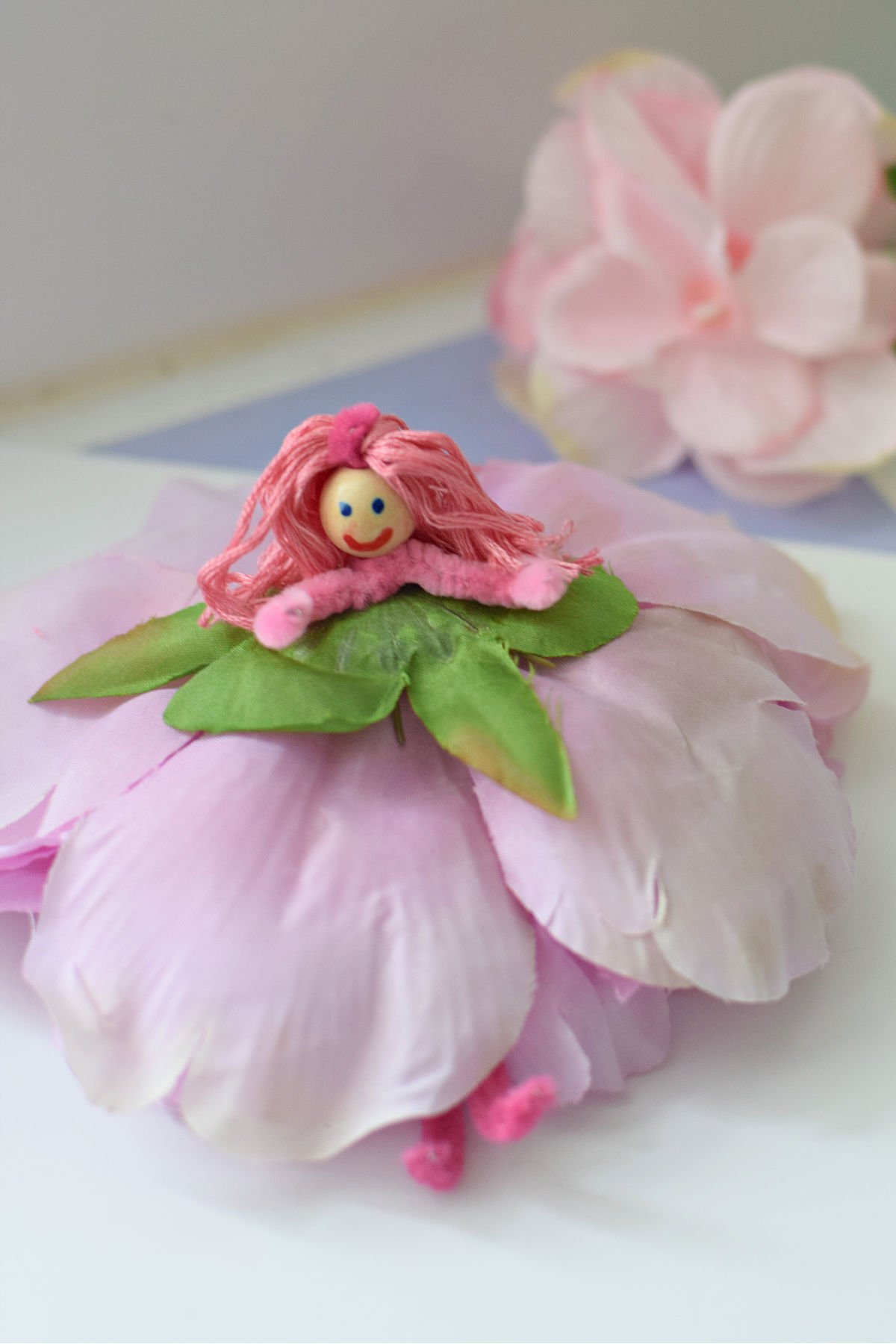 homemade fairy doll