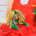 Pipe cleaner garden fairies - fairy dolls for fairy gardens. Fun and easy to make with the kids www.kidfriendlythingstodo.com