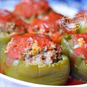 Stuffed Peppers Recipes {with beef and zucchini} | Kid Friendly Things To Do