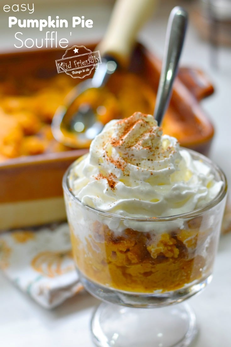 pumpkin pie filling souffle