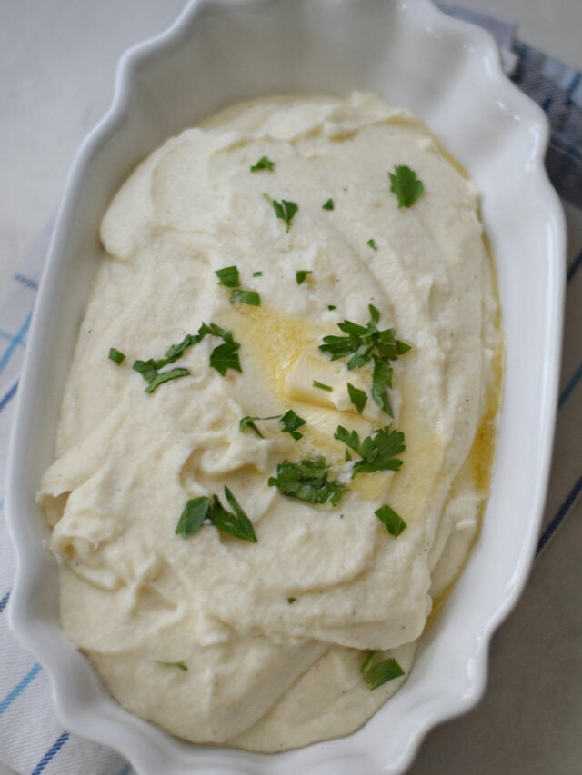 cauliflower mashed potatoes