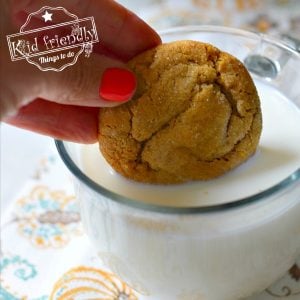 The Best Gingersnap Cookies {Soft and Chewy} | Kid Friendly Things To Do