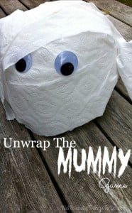 Unwrap The Mummy Halloween Party Game