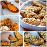 Making of Twice Baked Candied Sweet Potatoes