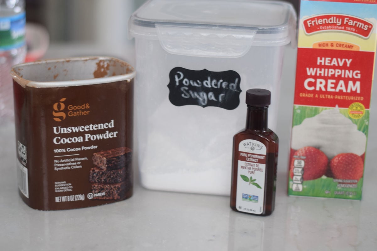 chocolate whipped cream ingredients 