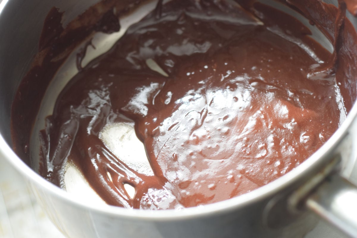 homemade chocolate glaze 
