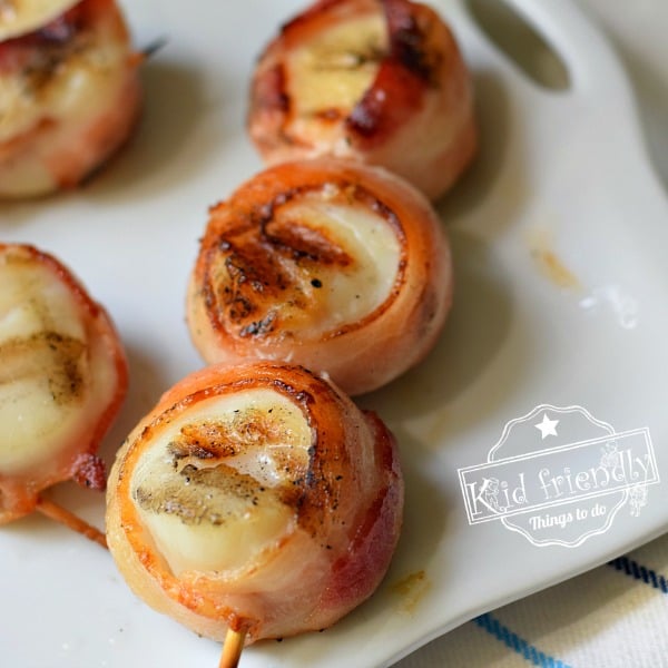 Scallops Wrapped In Bacon With Garlic Butter Kid Friendly Things To Do