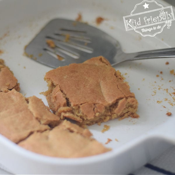 Blonde Brownies Recipe {Delicious}  | Kid Friendly Things To Do
