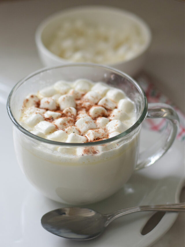 white hot chocolate