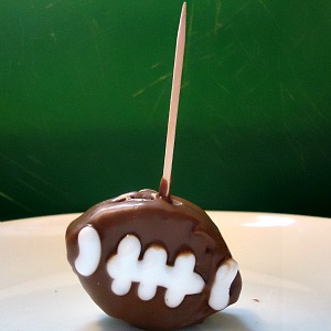 Oreo Cookie Shaped Chocolate Football 