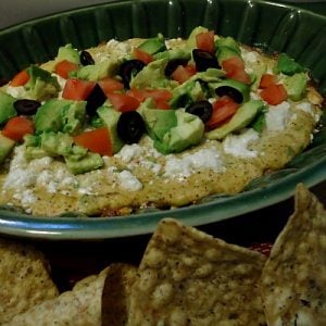 Warm And Spicy Layered Dip Recipe