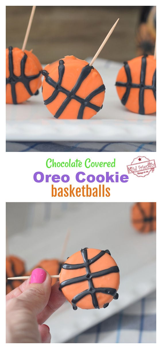 Oreo Cookie Basketball Party Treat Idea | Kid Friendly Things To Do