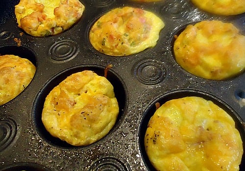 Breakfast Eggs Baked In A Muffin Tin