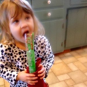 A Great Idea For Cold Popsicles!