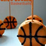So cool and simple to do. Great for March Madness parties or basketball fans