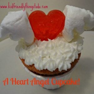 Valentine's day cupcake