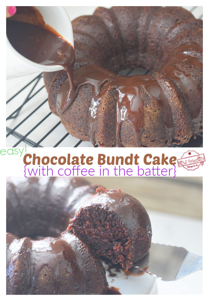 Chocolate Bundt Cake Recipe {the Best!} | Kid Friendly Things To Do