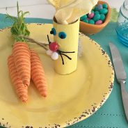 The cutest Easter Bunny Napkin Holder Craft ,ever! - KidFriendlyThingsToDo.com