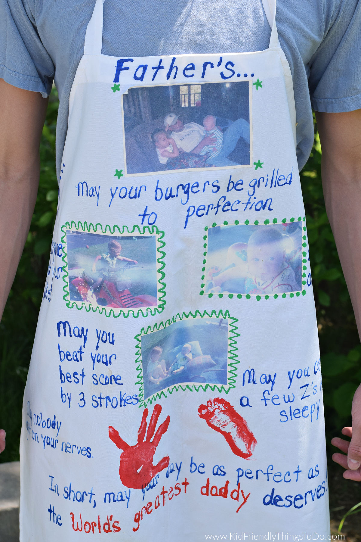 Father's Day Apron DIY
